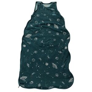 Woolino 4 Season Sleep Sack 2-4Y Teal Space Glow In The Dark Merino Wool